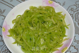 凉拌莴笋丝的做法步骤：9