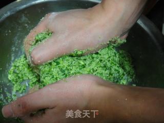 荠菜粑粑的做法步骤：4