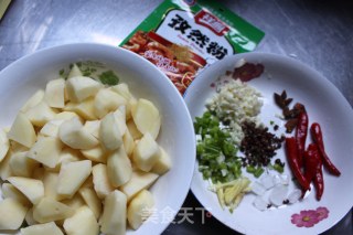 麻辣土豆快的做法步骤：1