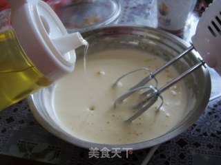 香蕉蛋糕-------【微波炉系列】的做法步骤：4