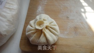素馅芸豆包子的做法步骤：9