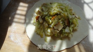 特色牛心菜包子的做法步骤：11