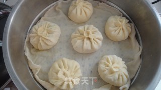特色牛心菜包子的做法步骤：13