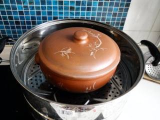 海参汽锅鸡的做法步骤：5
