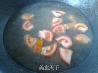 肉丝番茄鸡蛋汤的做法步骤：5