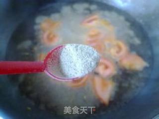 肉丝番茄鸡蛋汤的做法步骤：7
