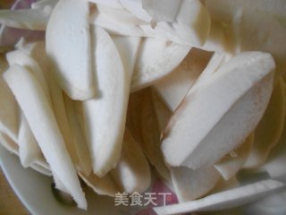 杏鲍菇炒肉片的做法步骤：3
