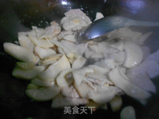 杏鲍菇炒肉片的做法步骤：5