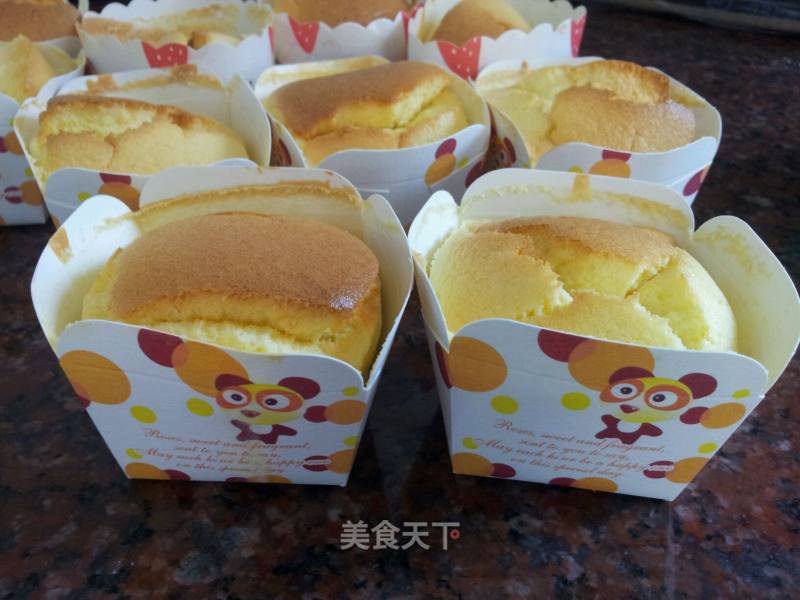 戚风纸杯蛋糕