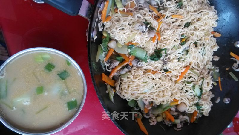 炒方便面的做法