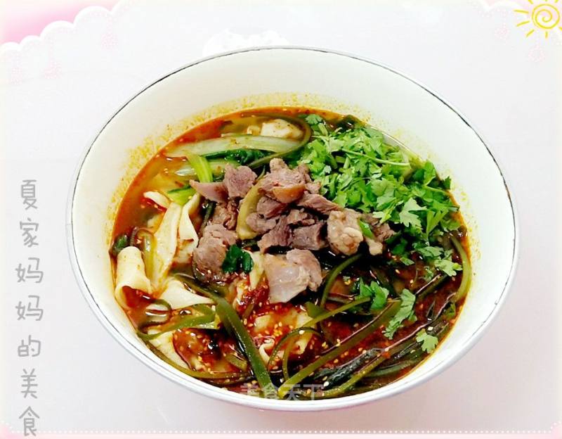 牛肉三部曲——牛肉烩面的做法