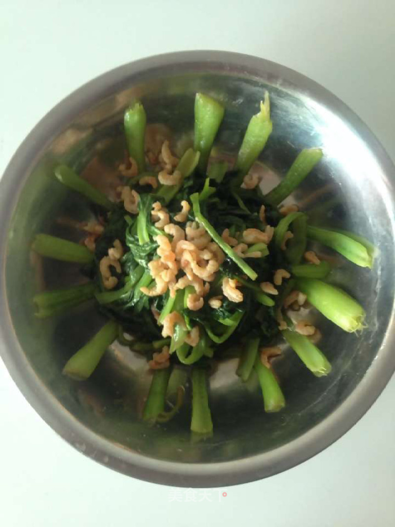油菜海米的做法
