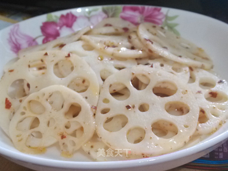 素炒藕片的做法
