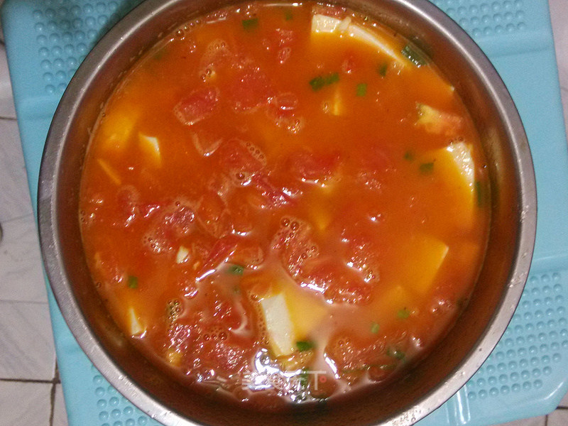 西红柿豆腐汤的做法