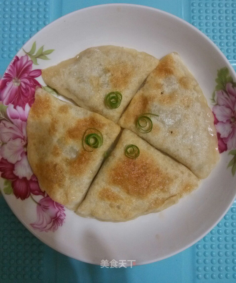 香菇肉葱煎饼的做法