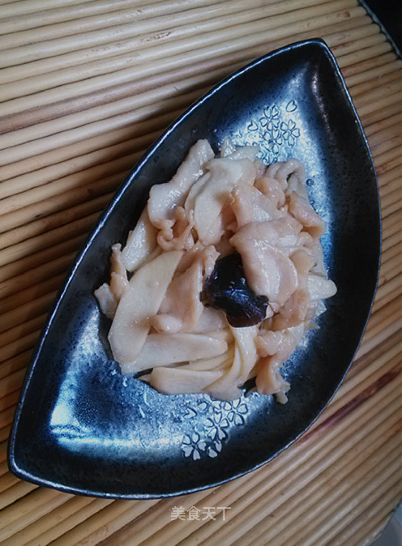 茭白鸡肉片的做法