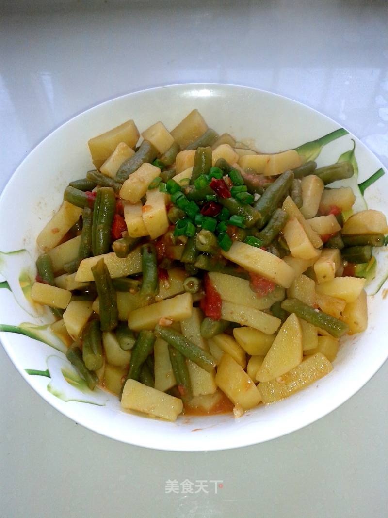 豆角熬洋芋的做法