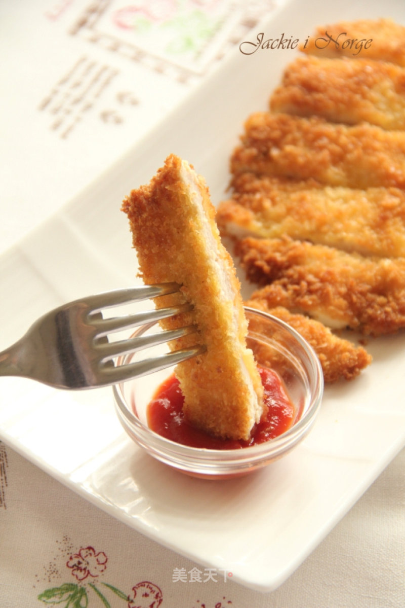 解馋神器——香酥鸡排的做法