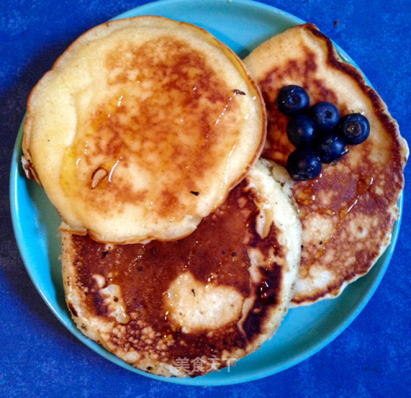 经典美式早餐黄油松饼Pancake的做法