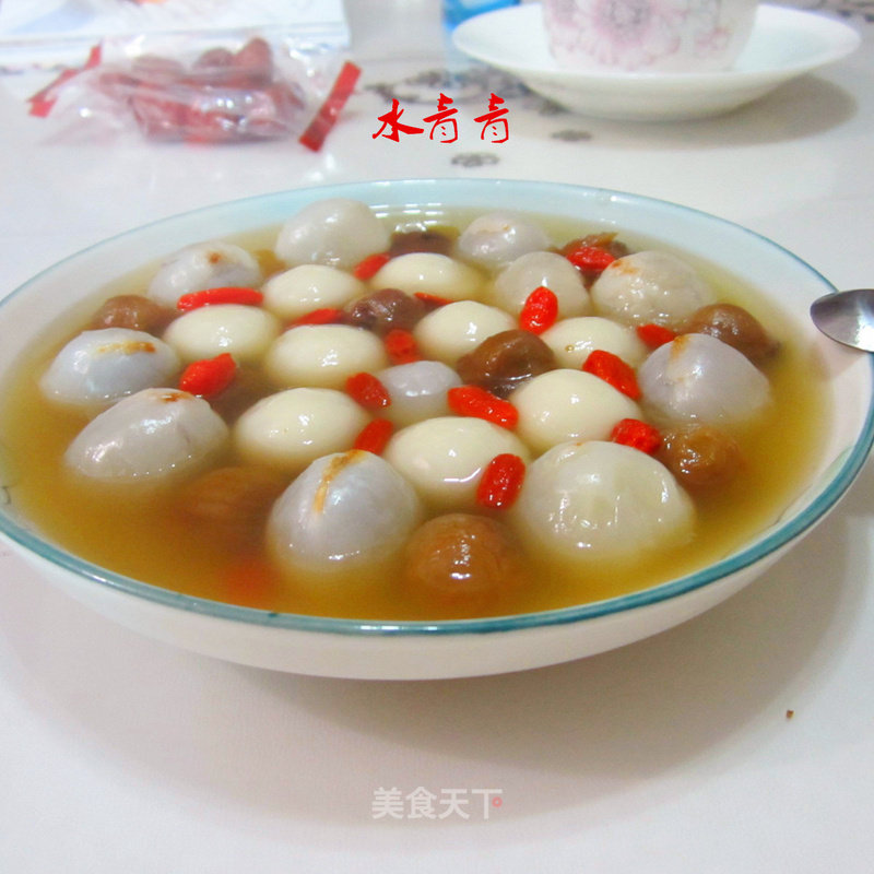 桂圆荔枝煮汤圆的做法