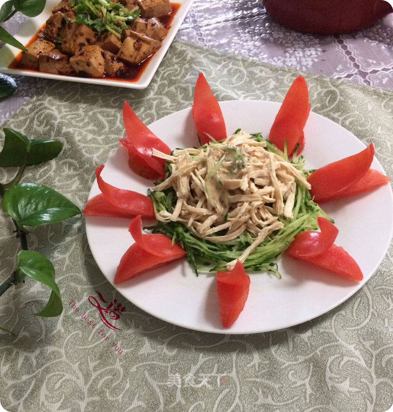 鸡丝沙拉的做法