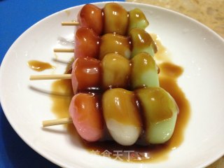 日式醬油丸子的做法步骤：1