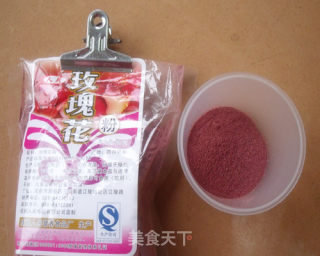 甜品~玫瑰佳人的做法步骤：2