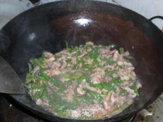 青椒肉丝的做法步骤：11