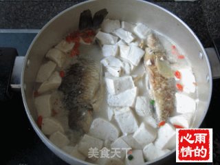 鲫鱼豆腐汤的做法步骤：3