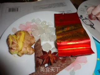 红茶烧蛋肉的做法步骤：2