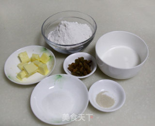 司康（发酵版）的做法步骤：1