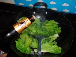 素炒青菜的做法步骤：4