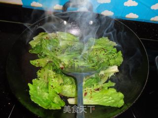 素炒青菜的做法步骤：5