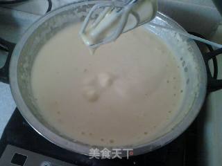 香葱肉松海绵蛋糕的做法步骤：3
