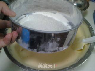 香葱肉松海绵蛋糕的做法步骤：4