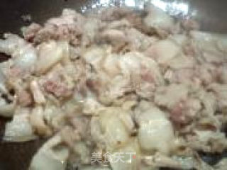 【经典衡东菜】《干苦瓜炒五花肉》的做法步骤：4