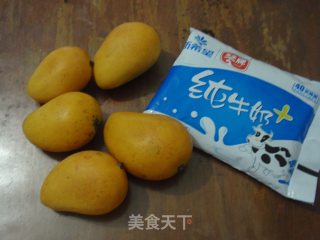 芒果奶昔的做法步骤：1