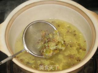 绿萼梅山药冰糖糯米粥的做法步骤：5
