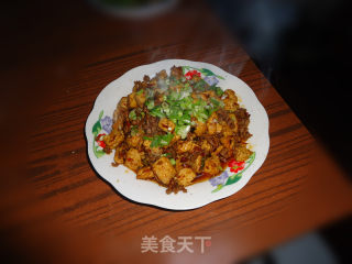 麻婆豆腐的做法步骤：10