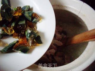 皮蛋瘦肉粥的做法步骤：8
