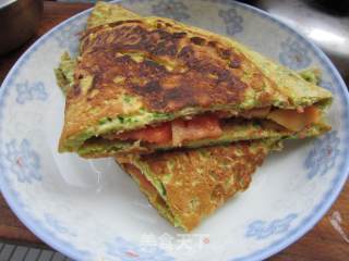 红绿水果西餐饼的做法步骤：8