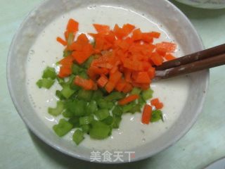 鲜蔬豆渣面饼的做法步骤：6