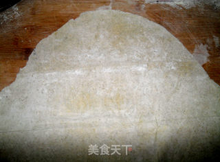手擀面之“芝麻叶杂面条”的做法步骤：7