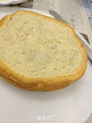 电饭煲香蕉蛋糕的做法步骤：9
