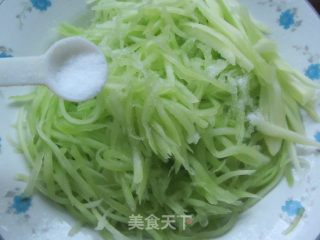 凉拌莴苣丝的做法步骤：3