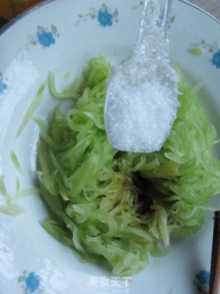 凉拌莴苣丝的做法步骤：7