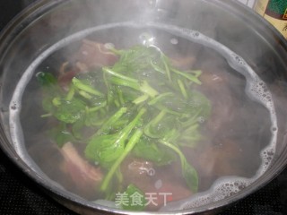 青菜牛肉面的做法步骤：10
