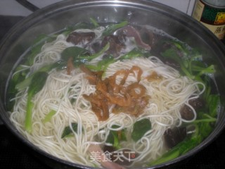 青菜牛肉面的做法步骤：14