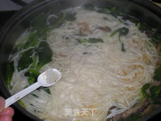 青菜牛肉面的做法步骤：15