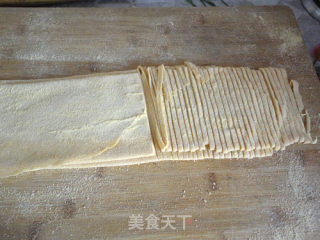 肉末雪里红南瓜面的做法步骤：10